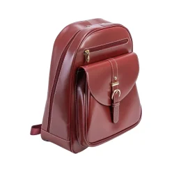 McKlein USA MOLINE Business Laptop/Tablet Backpack, Red (99666)