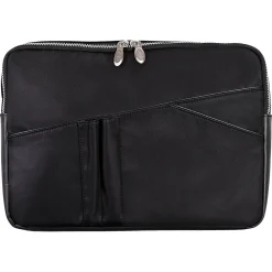 USA N Series AUBURN Nylon Laptop Sleeve for 15" Laptops, Black (18325)<McKlein