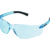 MCR Safety BearKat ANSI Z87 Crews Safety Glasses, Frost Blue (BK113)
