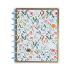 Notebooks|Me & My Big Ideas Happy Notes Soft Florals Notebook, 7" x 9.25", Dotted, 60 Sheets, Multicolor (NPC-070)