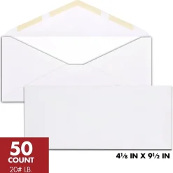 Best Mead #10 Business Envelopes, 4-1/8