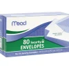 Sale Mead Security Tinted #6-3/4 Business Envelopes, 3-5/8" x 6-1/2", White, 80/Pack (75212)