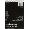 Notepads|Mead Spell Write Steno Book, 6" x 9", Gregg Ruled, 80 Sheets/Pad (43082)