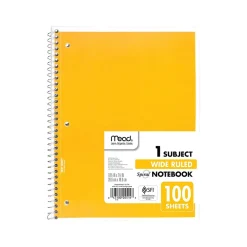Subject Notebooks|Mead 1-Subject Notebooks, 7.5