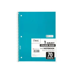Subject Notebooks|Mead 1-Subject Notebooks, 8