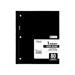 Subject Notebooks|Mead Wireless Neatbook 1-Subject Notebooks, 8