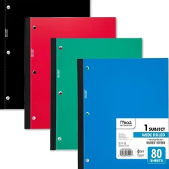 Subject Notebooks|Mead Wireless Neatbook 1-Subject Notebooks, 8