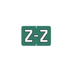 Labels|Medical Arts Press ® Barkley & Sycom® Compatible Alpha Sheet Style Labels, Z