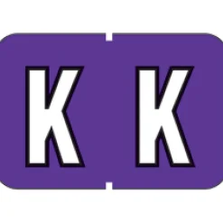 Labels|Medical Arts Press ® Barkley & Sycom® Compatible Alpha Sheet Style Labels, K