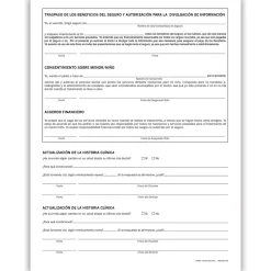Medical Forms*Medical Arts Press ® Dental Registration and Medical History Form, Spanish