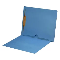 File Folders|Medical Arts Press End Tab File Folder, Straight Cut, Letter-Size, Blue, 50/Box (S-09018-BLU)