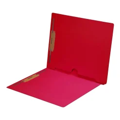 File Folders|Medical Arts Press End Tab File Folder, Straight Cut, Letter-Size, Red, 250/Box (S-09019-RED-B)