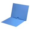 File Folders|Medical Arts Press End Tab File Folder, Straight Cut, Letter-Size, Blue, 50/Box (S-09017-BLU)