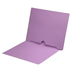 File Folders|Medical Arts Press End Tab File Folder, Straight Cut, Letter-Size, Lavender, 50/Box (S-09017-LAV)