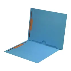 File Folders|Medical Arts Press End Tab File Folder, Straight Cut, Letter-Size, Blue, 250/Carton (S-09019-BLU-B)