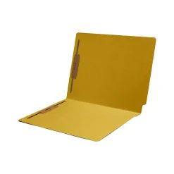 File Folders|Medical Arts Press End Tab File Folder, Letter-Size, Yellow, 50/Box (S-09243-YLW)