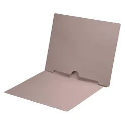 File Folders|Medical Arts Press End Tab File Folder, Straight Cut, Letter-Size, Gray, 50/Box (S-09017-GRY)