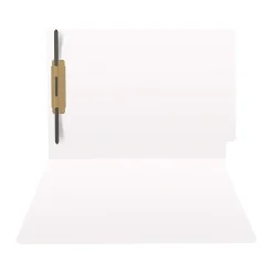 File Folders|Medical Arts Press Heavy Duty End Tab File Folder, Straight-Cut, Letter Size, White, 40/Box (S-09461-WHT)