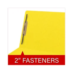 File Folders|Medical Arts Press Heavy Duty End Tab File Folder, Straight-Cut, Letter Size, Yellow, 40/Box (S-09461-YLW)