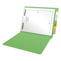 File Folders|Medical Arts Press Heavy Duty End Tab File Folder, Straight-Cut, Letter Size, Green, 40/Box (S-09461-GRN)