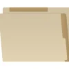 File Folders|Medical Arts Press Heavy-Duty End Tab File Folder, Straight Cut, Letter-Size, Manila, 50/Box (S-09466-TAN)