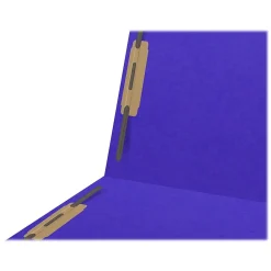 File Folders|Medical Arts Press Heavy-Duty End Tab File Folder, Straight Cut, Letter-Size, Purple, 40/Box (S-09459-PUR)