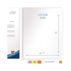 File Folders|Medical Arts Press Heavy-Duty End Tab File Folder, Straight Cut, Letter-Size, White, 40/Box (S-09458-WHT)