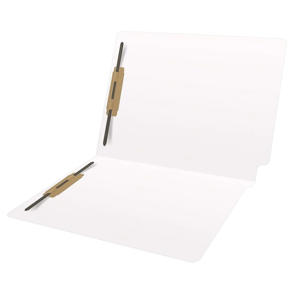 File Folders|Medical Arts Press Heavy-Duty End Tab File Folder, Straight Cut, Letter-Size, White, 40/Box (S-09459-WHT)