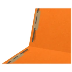 File Folders|Medical Arts Press Heavy-Duty End Tab File Folder, Straight Cut, Letter-Size, Orange, 40/Box (S-09459-ORG)