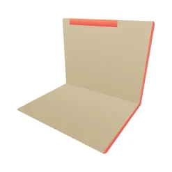 File Folders|Medical Arts Press Heavy-Duty End Tab File Folder, Straight Cut, Letter-Size, Manila, 50/Box (S-09466-ORG)