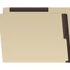 File Folders|Medical Arts Press Heavy-Duty End Tab File Folder, Straight Cut, Letter-Size, Manila, 50/Box (S-09466-BLK)