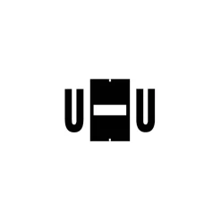 Labels|Medical Arts Press ® Jeter® Compatible Alpha 3-Ring Style Labels, Letter U