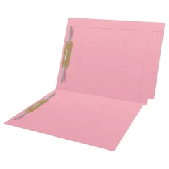 File Folders|Medical Arts Press Kardex Match Reinforced End Tab File Folder, Straight Cut, Letter Size, Pink, 50/Box (S-09484-PNK)