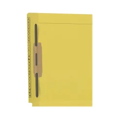 File Folders|Medical Arts Press Kardex Reinforced End Tab File Folder, Straight Cut, Letter-Size, Yellow, 50/Box (F1180-YLW)