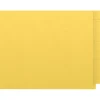 File Folders|Medical Arts Press Kardex Match Recycled Reinforced End Tab File Folder, Straight Cut, Letter Size, Yellow, 100/Box (53057YW)
