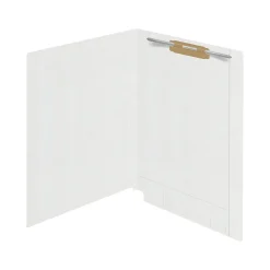 File Folders|Medical Arts Press Kardex Match Reinforced End Tab File Folder, Straight Cut, Letter Size, White, 50/Box (S-09483-WHT)