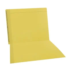 File Folders|Medical Arts Press Kardex Match Reinforced End Tab File Folder, Straight Cut, Letter-Size, Yellow, 100/Box (F1170-YLW)