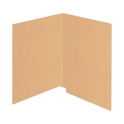 File Folders|Medical Arts Press Kardex Match Reinforced End Tab File Folder, Straight Cut, Letter Size, Tan, 100/Box (S-09482-TAN)