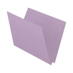 File Folders|Medical Arts Press Kardex Match Reinforced End Tab File Folder, Straight Cut, Letter Size, Purple, 100/Box (S-09482-PRP)