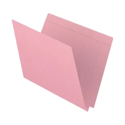 File Folders|Medical Arts Press Kardex Match Reinforced End Tab File Folder, Straight Cut, Letter Size, Pink, 100/Box (S-09482-PNK)