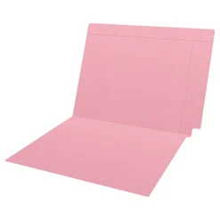 File Folders|Medical Arts Press Kardex Match Reinforced End Tab File Folder, Straight Cut, Letter Size, Pink, 100/Box (S-09482-PNK)