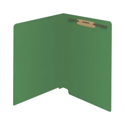File Folders|Medical Arts Press Reinforced End Tab File Folder, Straight Cut, Letter-Size, Green, 50/Box (S-01501-GRN)