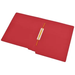 File Folders|Medical Arts Press Reinforced End Tab File Folder, Straight Cut, Letter-Size, Red, 50/Box (S-09168-RED)