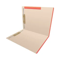 File Folders|Medical Arts Press Reinforced Top Tab File Folder, Full-Cut, Letter Size, Manila/Orange, 50/Box (S-09468-ORG)