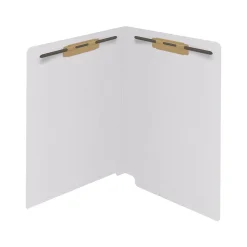 File Folders|Medical Arts Press Reinforced End Tab File Folder, Straight Cut, Letter-Size, White, 50/Box (S-01602-WHT)