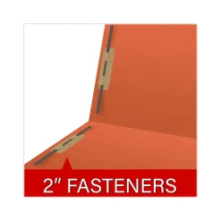 File Folders|Medical Arts Press Reinforced End Tab File Folder, Straight Cut, Letter-Size, Orange, 250/Carton (S-01602-ORG-B)