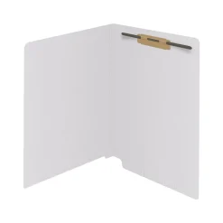 File Folders|Medical Arts Press Reinforced End Tab File Folder, Straight Cut, Letter-Size, White, 50/Box (S-01501-WHT)