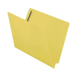 File Folders|Medical Arts Press Reinforced End Tab File Folder, Straight Cut, Letter-Size, Yellow, 50/Box (S-01501-YLW)