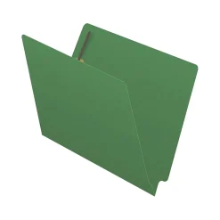File Folders|Medical Arts Press Reinforced End Tab File Folder, Straight Cut, Letter-Size, Green, 250/Carton (S-01502-GRN-B)