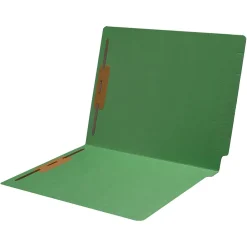 File Folders|Medical Arts Press Reinforced End Tab File Folder, Straight Cut, Letter-Size, Green, 250/Carton (S-01502-GRN-B)
